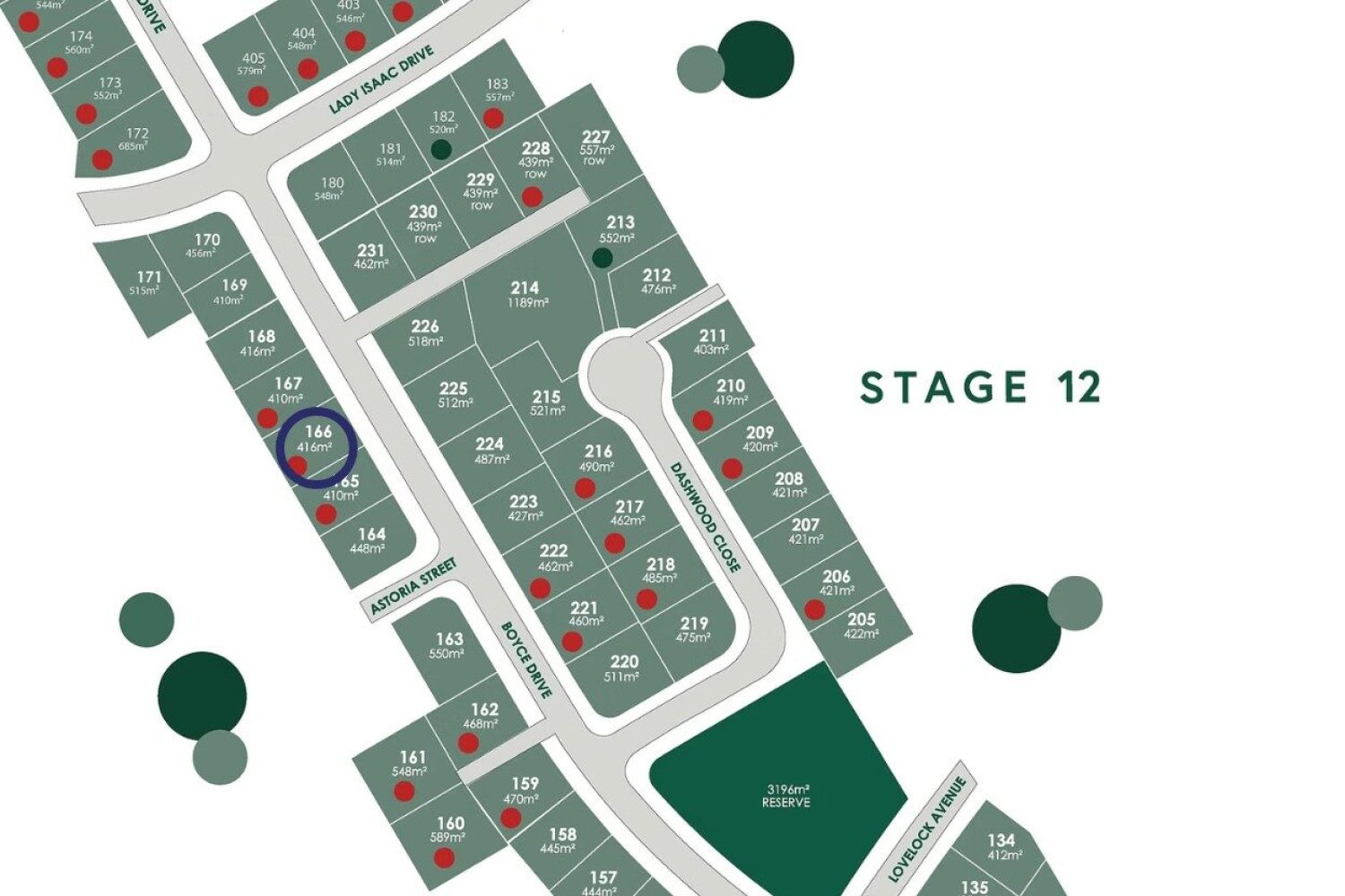 166 BF Map