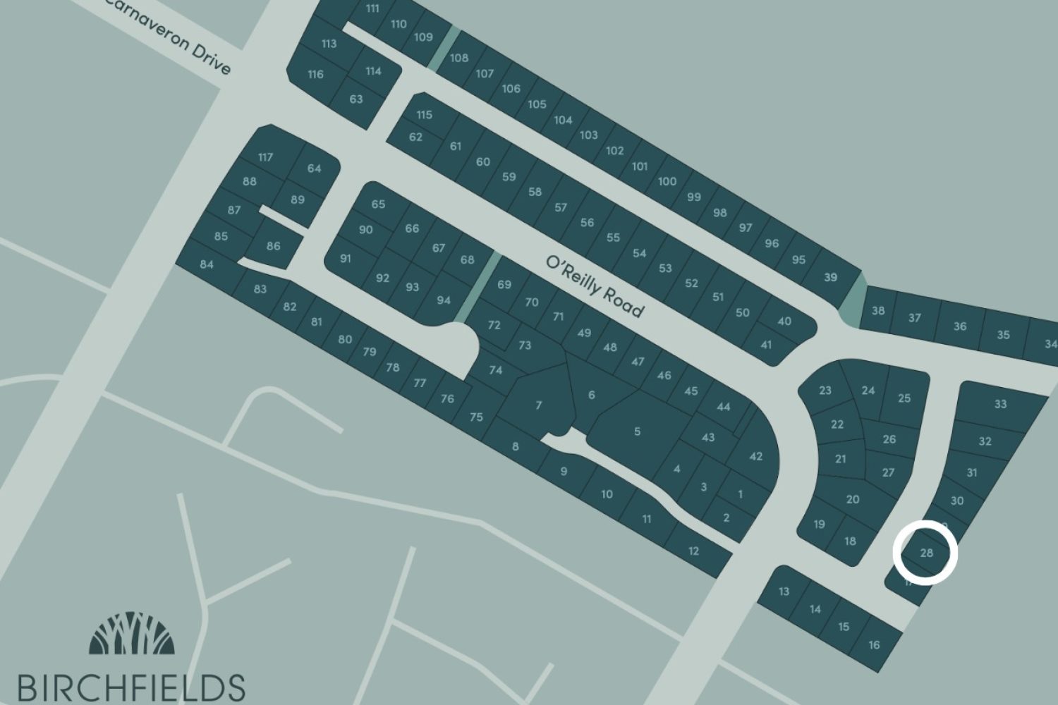 Lot 28 Map